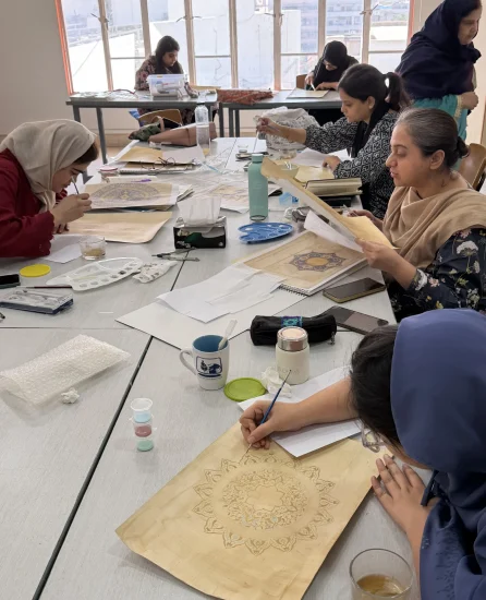 Islamic Illumination Painting